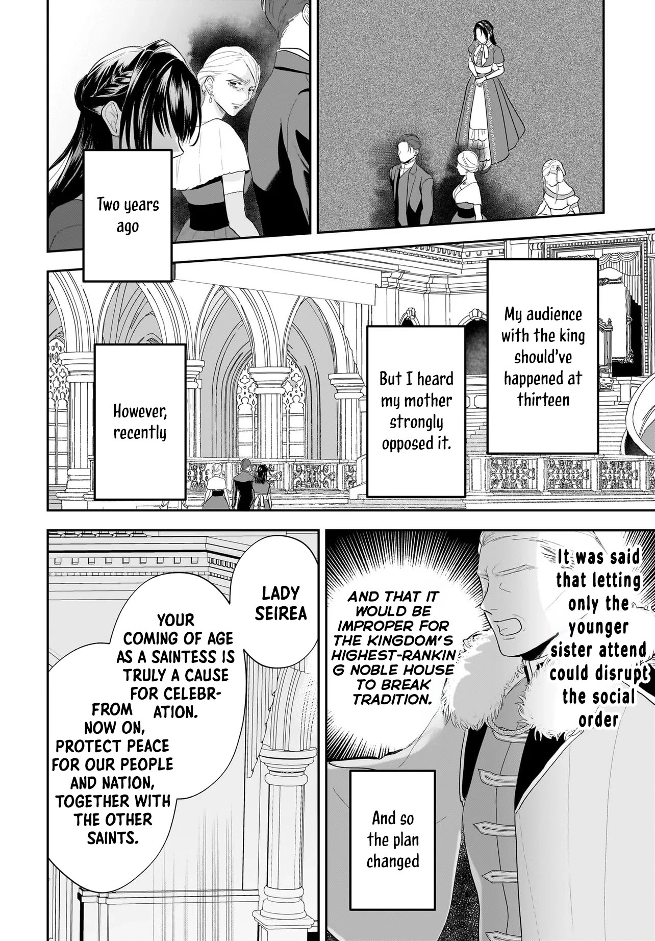 The Reincarnated Saint Wants to Support Her Idol! I’m a Oppressed Noble Lady Chapter 1 Page 35